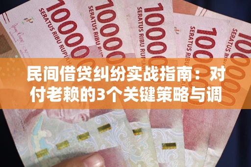 北京民间借贷纠纷实战指南：对付老赖的3个关键策略与调解盲区解析